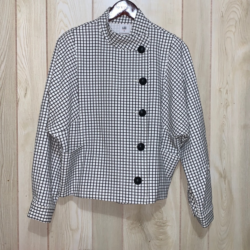 Cabi Windowpane Jacket - Picture 3 of 6